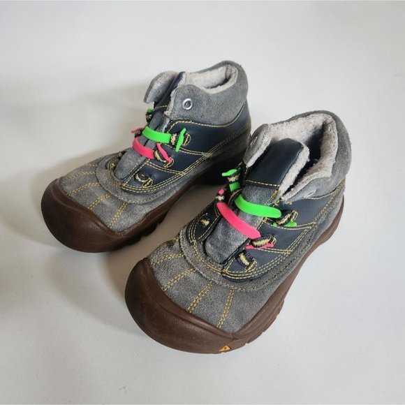 Keen Other - KEEN | Waterproof boots suede gray boys sz 12